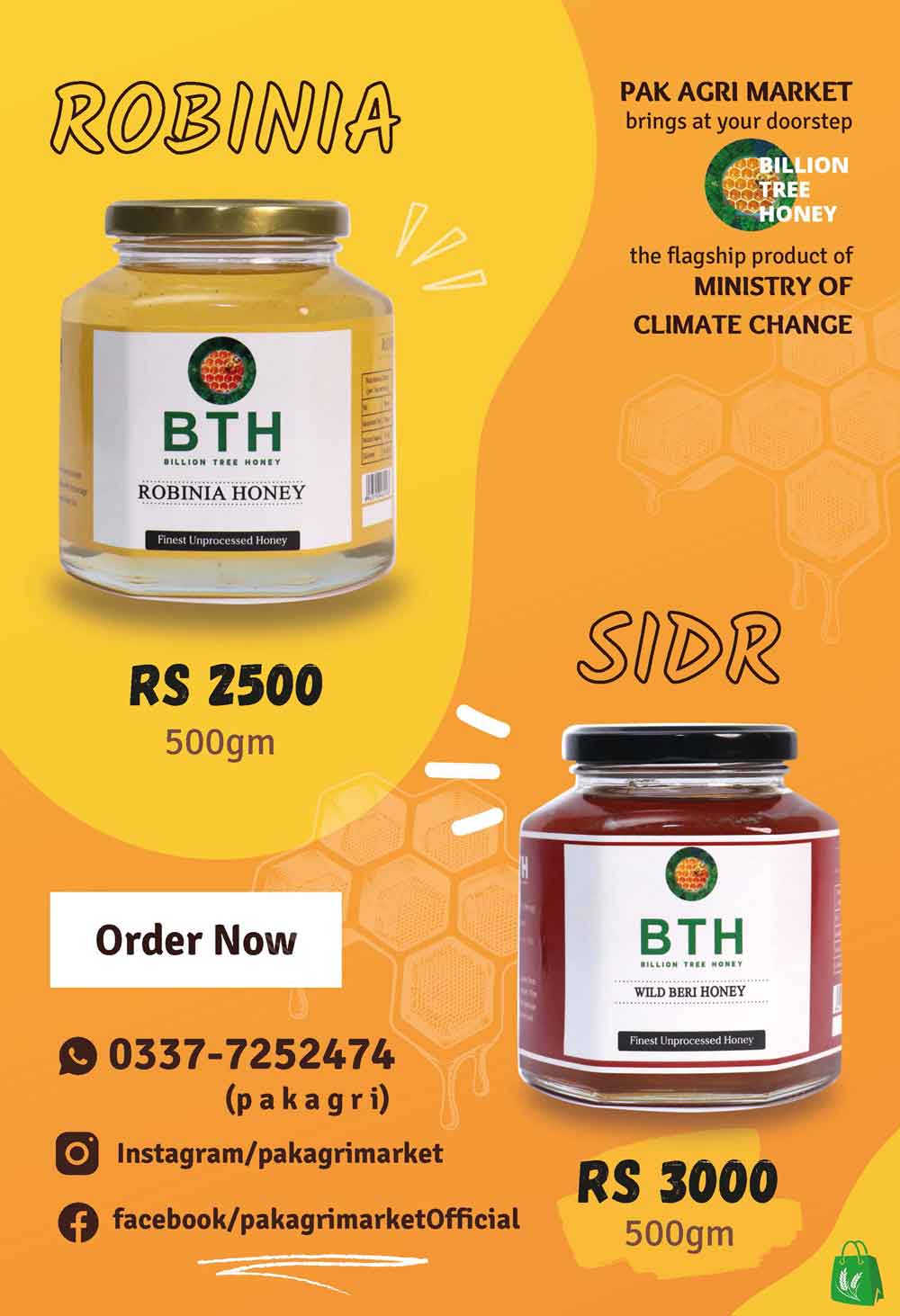 Billion Tree Honey Buy in Pakistan