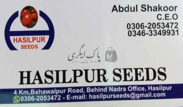 حاصل پور سیڈز | حاصل پور | زرعی مراکز | پاک اگری مارکیٹ